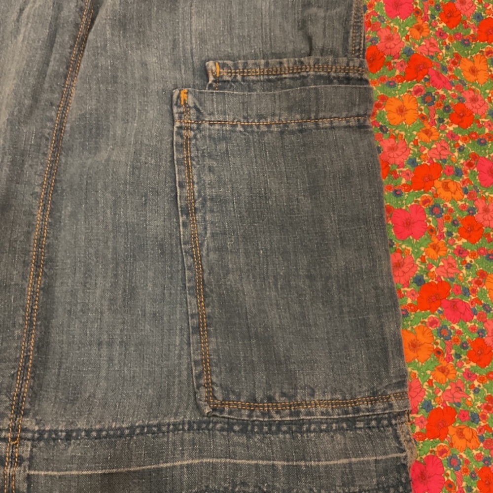 Free People Denim Dress L - Picture 5 of 14